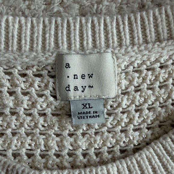 a new day Cream Sleeveless Sweater - Picture 2 of 4